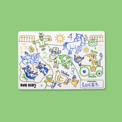 Moo-tastic Farmyard Mini Mat Set